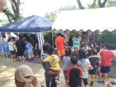 福島県　青葉学園夏祭り1